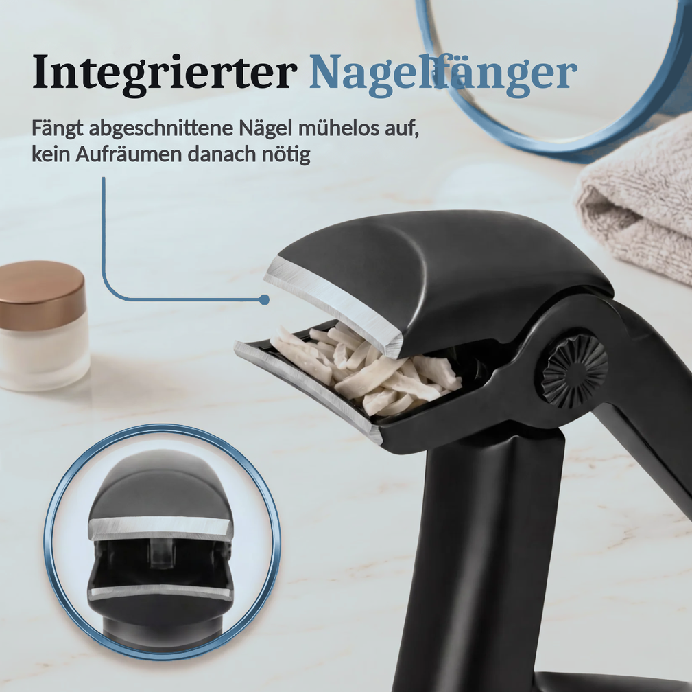 NagelLeicht Nagelknipser mit langem Hebelgriff